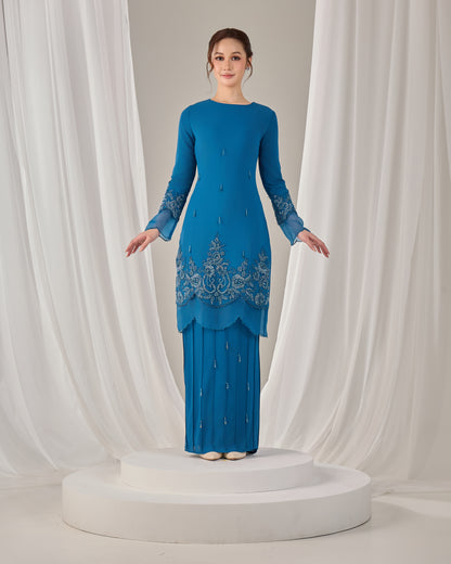 DARIYA KURUNG (TEAL BLUE)