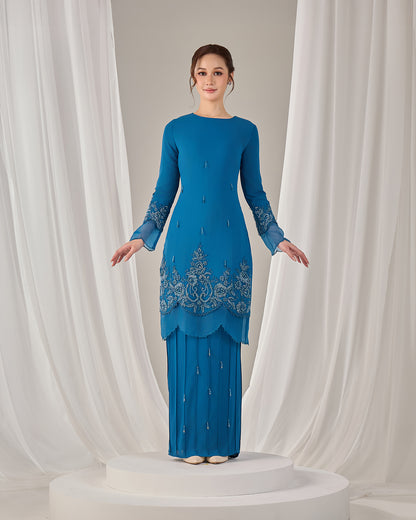DARIYA KURUNG (TEAL BLUE)
