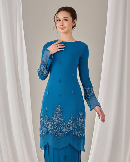 MINOR DEFECT DARIYA KURUNG (TEAL BLUE)