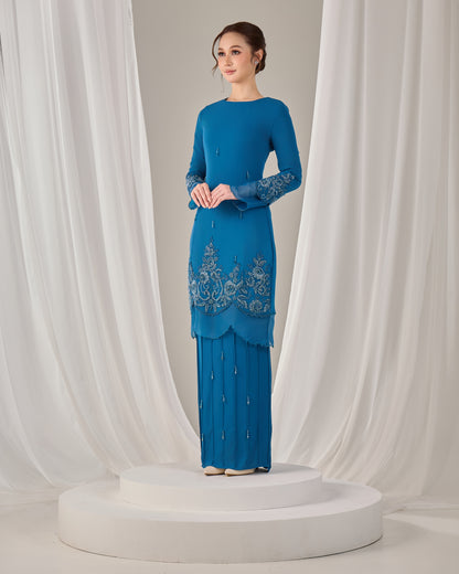 DARIYA KURUNG (TEAL BLUE)