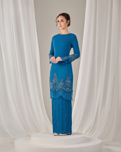 DARIYA KURUNG (TEAL BLUE)