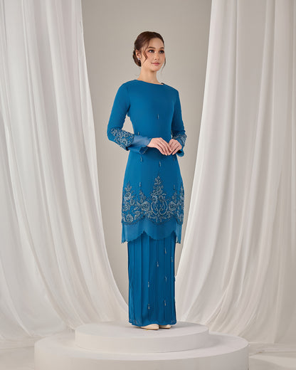 DARIYA KURUNG (TEAL BLUE)