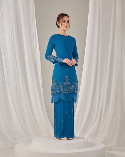MINOR DEFECT DARIYA KURUNG (TEAL BLUE)