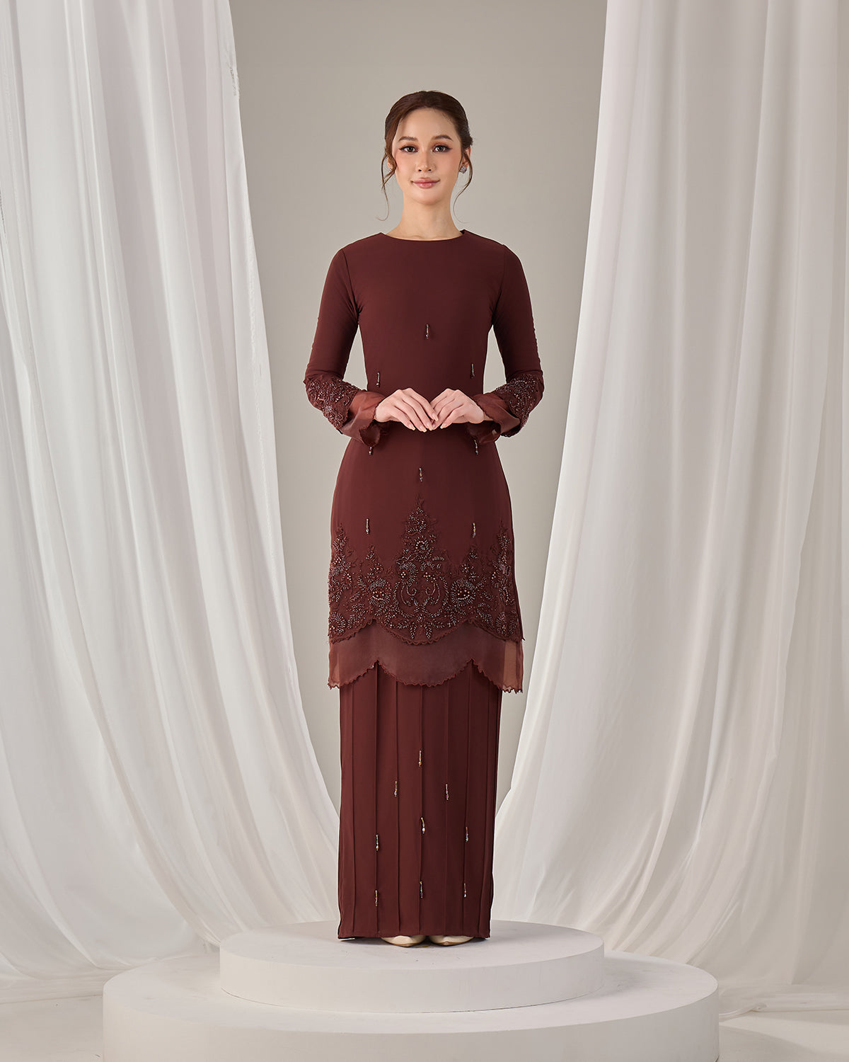 MINOR DEFECT DARIYA KURUNG (RICH BROWN)