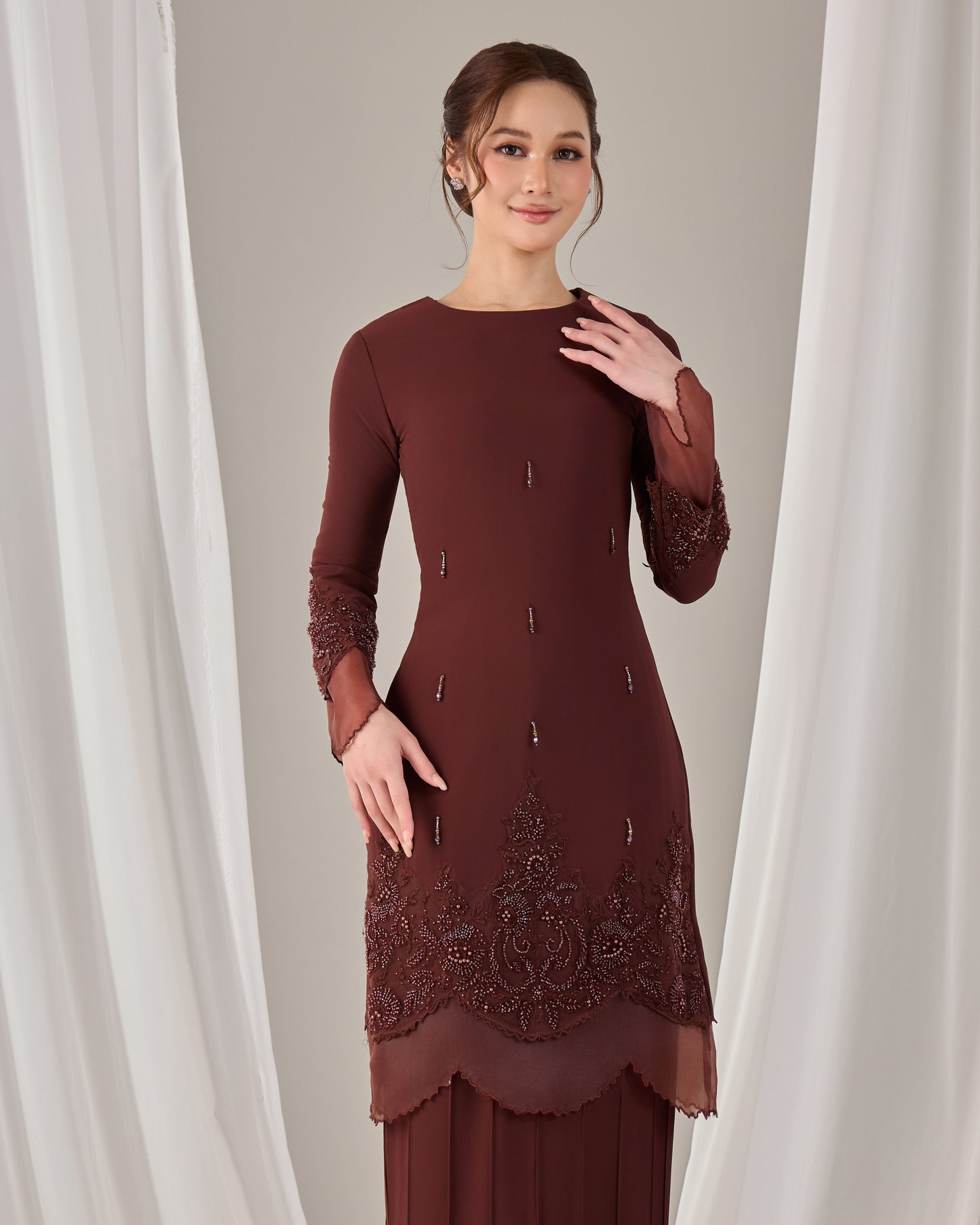MINOR DEFECT DARIYA KURUNG (RICH BROWN)