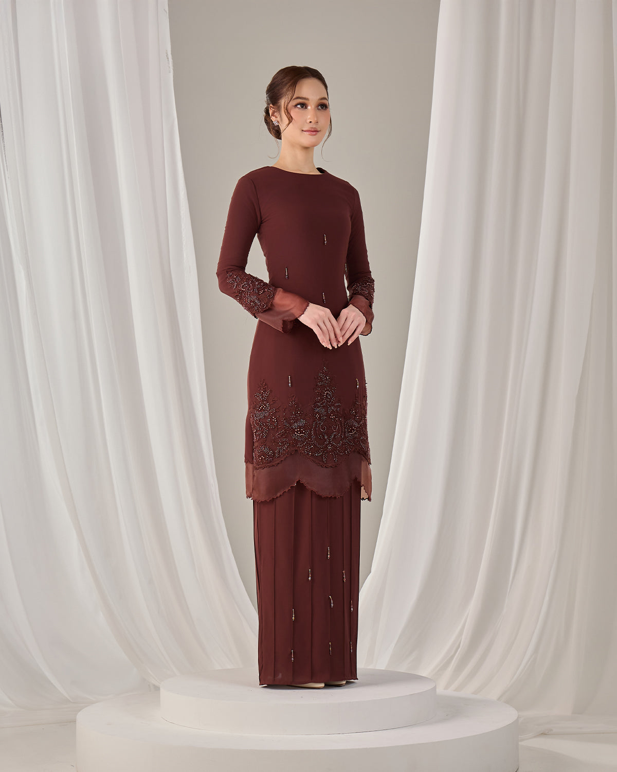 MINOR DEFECT DARIYA KURUNG (RICH BROWN)