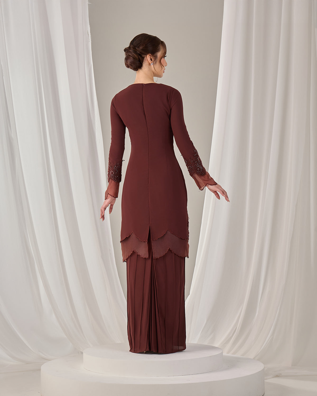 MINOR DEFECT DARIYA KURUNG (RICH BROWN)