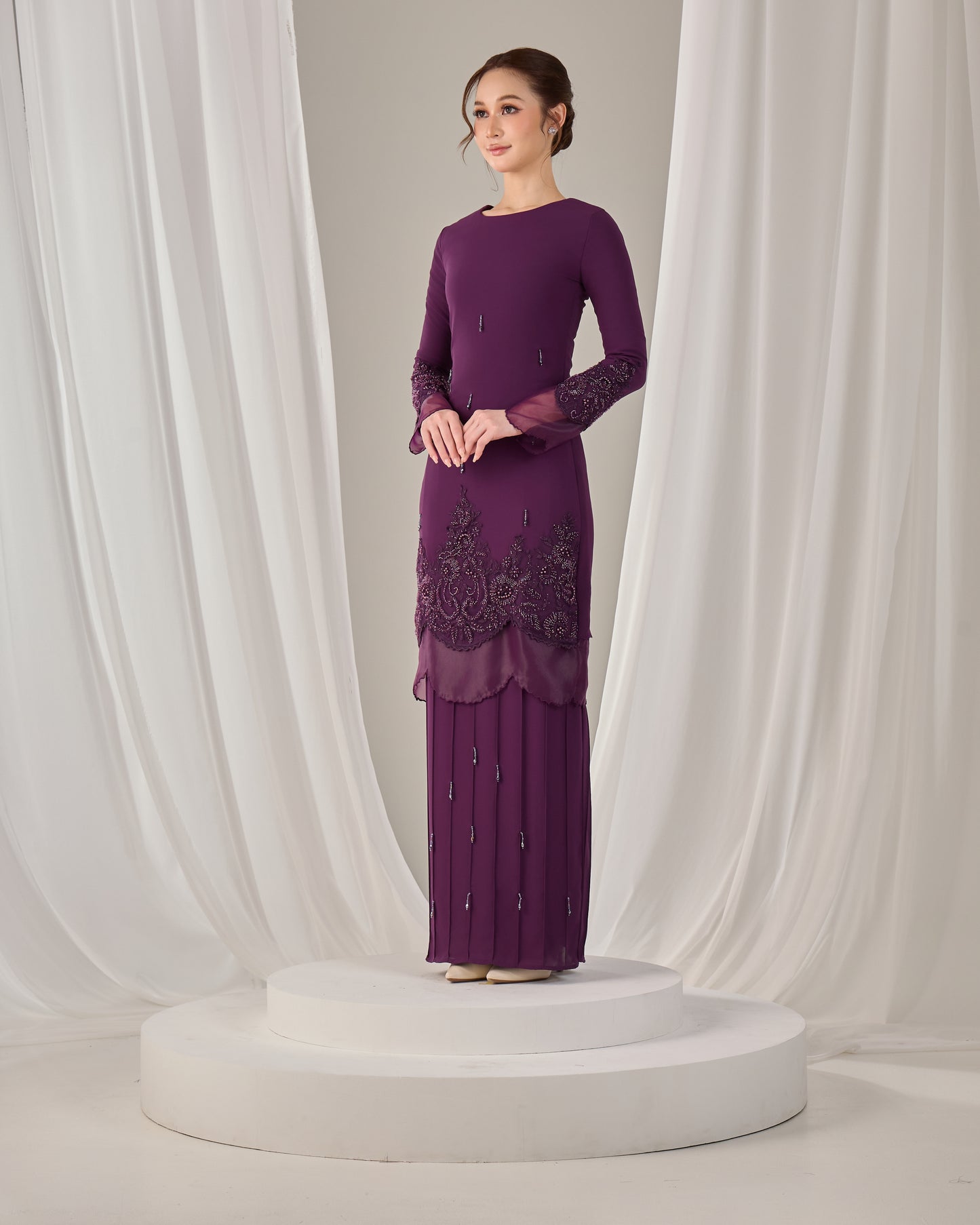 DARIYA KURUNG (DARK PURPLE)