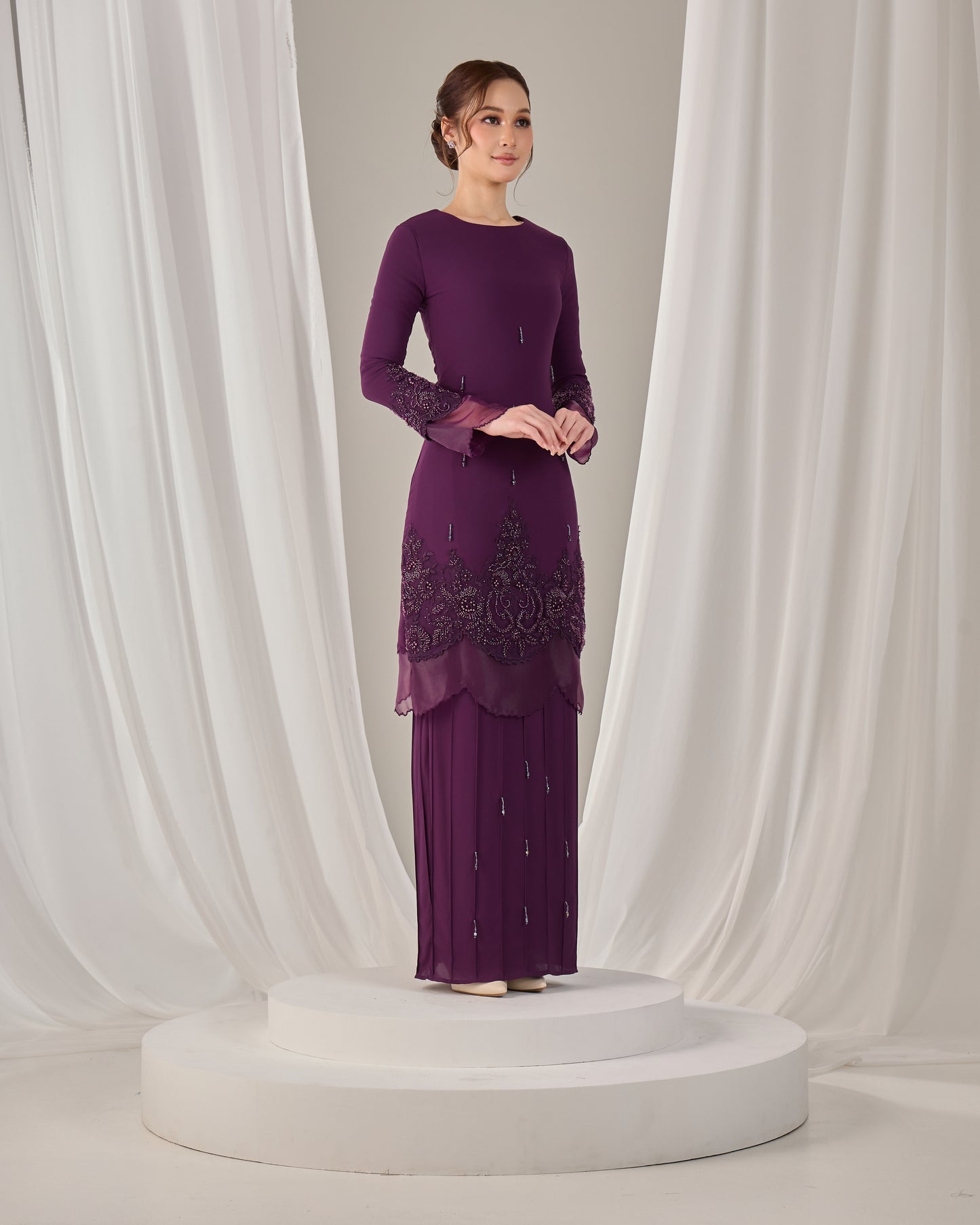 DARIYA KURUNG (DARK PURPLE)