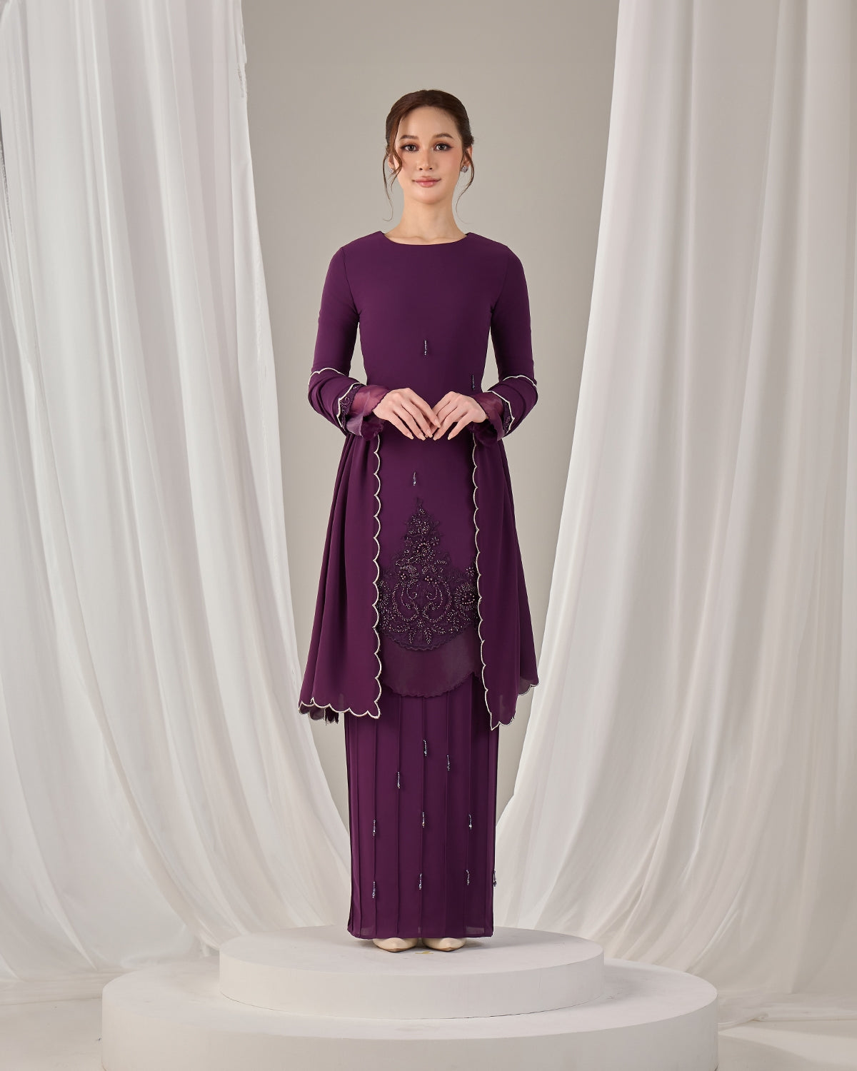 DARIYA KURUNG (DARK PURPLE)