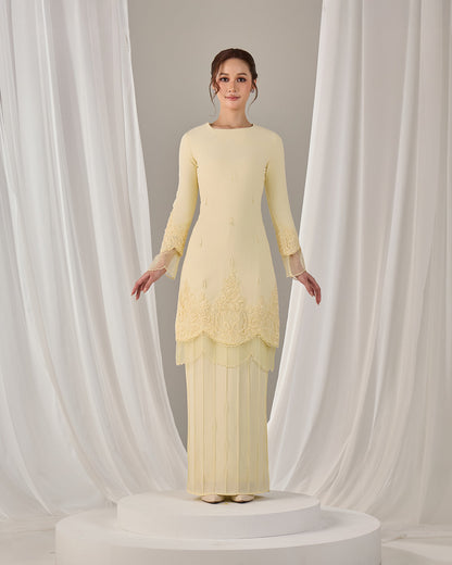 MINOR DEFECT DARIYA KURUNG (LIGHT YELLOW)