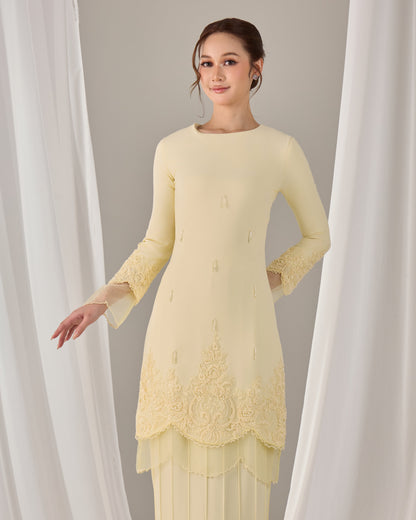MINOR DEFECT DARIYA KURUNG (LIGHT YELLOW)