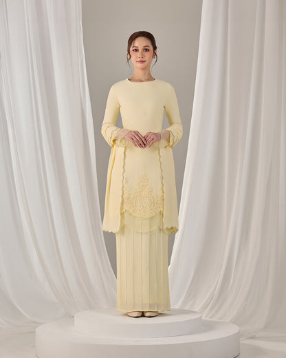 MINOR DEFECT DARIYA KURUNG (LIGHT YELLOW)