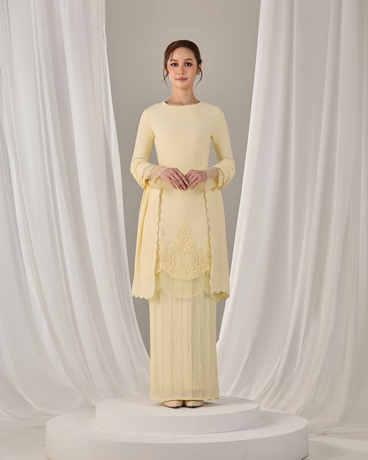 MINOR DEFECT DARIYA KURUNG (LIGHT YELLOW)