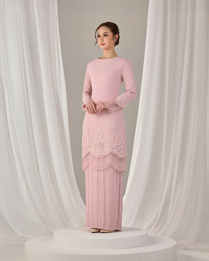 MINOR DEFECT DARIYA BRIDE KURUNG (DUSTY PINK)