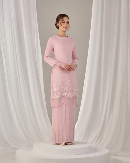 MINOR DEFECT DARIYA BRIDE KURUNG (DUSTY PINK)