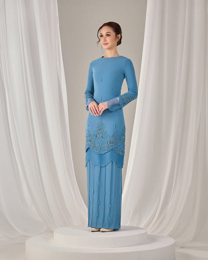 MINOR DEFECT DARIYA KURUNG (DIAMOND TEAL BLUE)