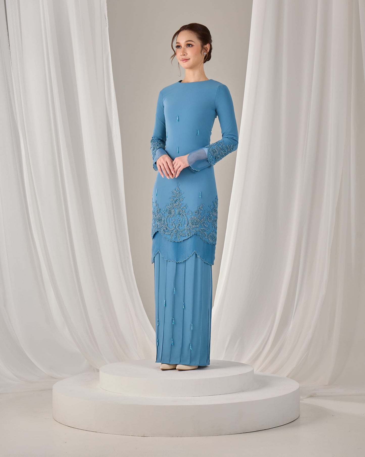 DARIYA KURUNG (DIAMOND BLUE)