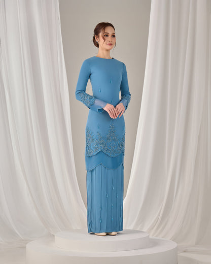 DARIYA KURUNG (DIAMOND TEAL BLUE)