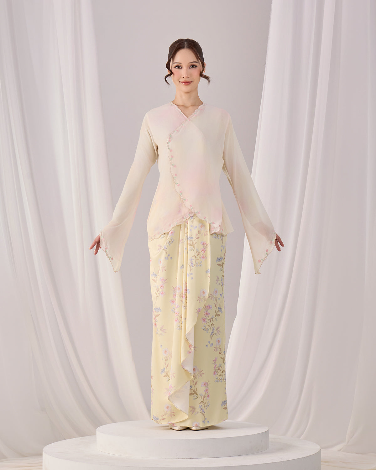 LINEA MINI KURUNG (LIGHT YELLOW)