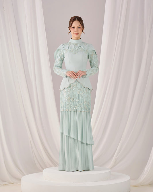 MINOR DEFECT ALARA KURUNG (MINT GREEN)