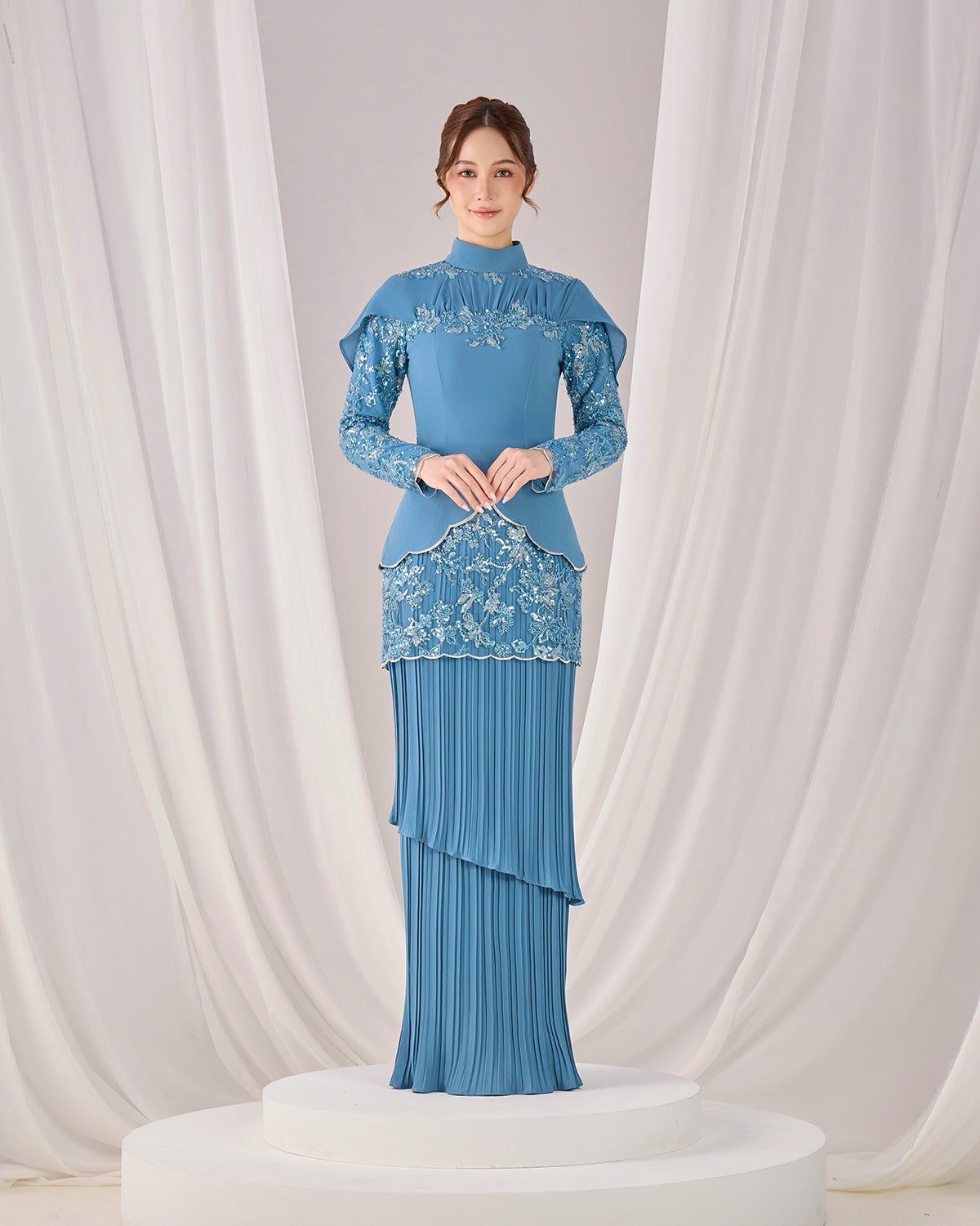 ALARA KURUNG (DIAMOND TEAL BLUE)