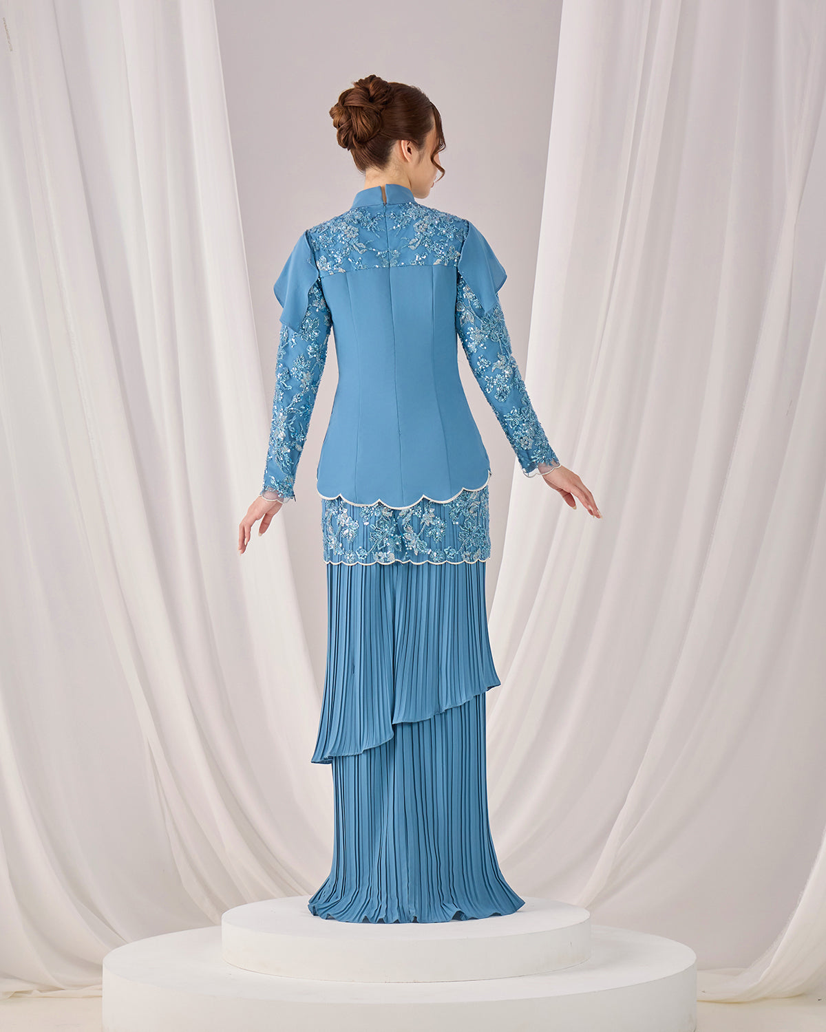 ALARA KURUNG (DIAMOND TEAL BLUE)