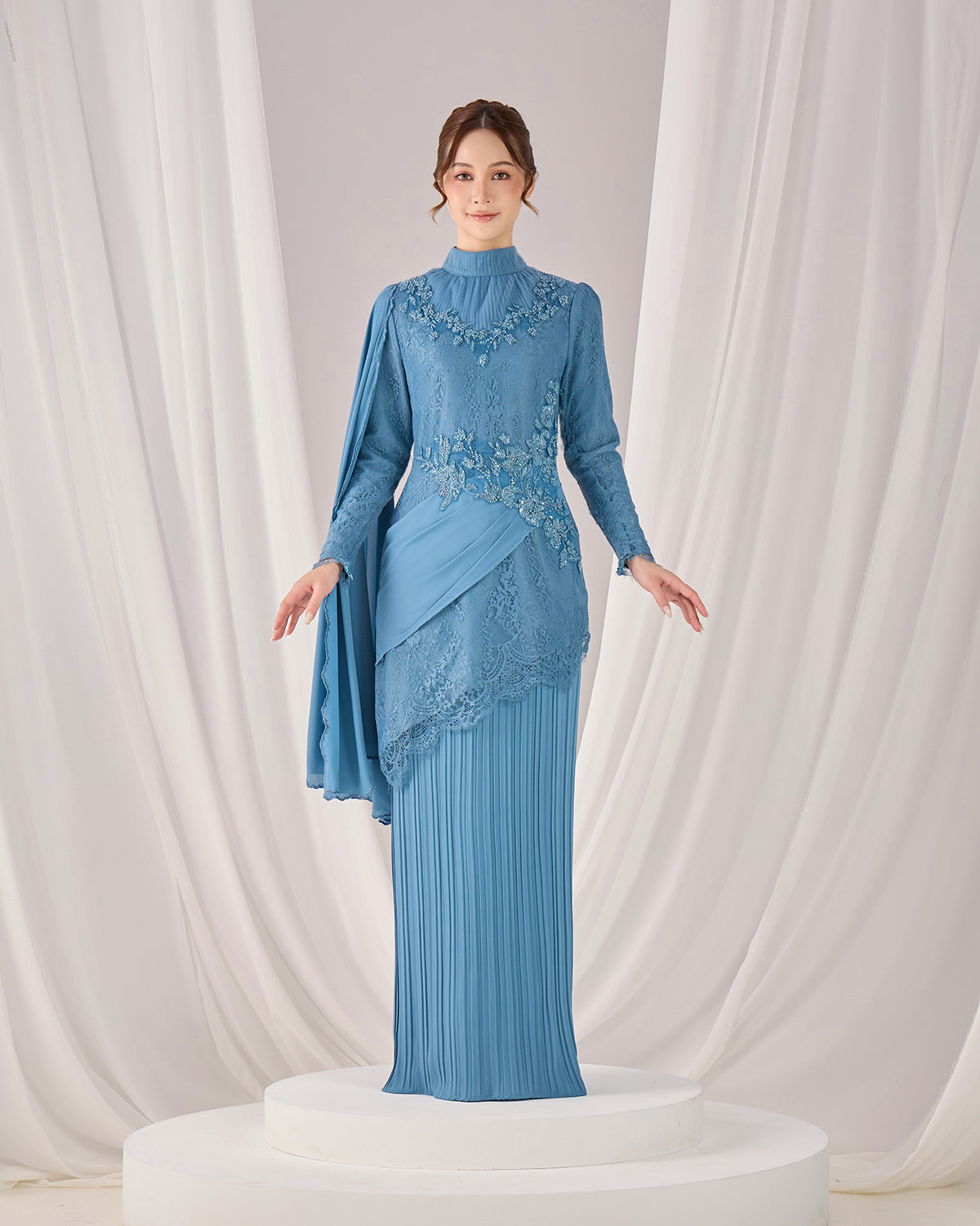 AYSEL KURUNG (DIAMOND TEAL BLUE)