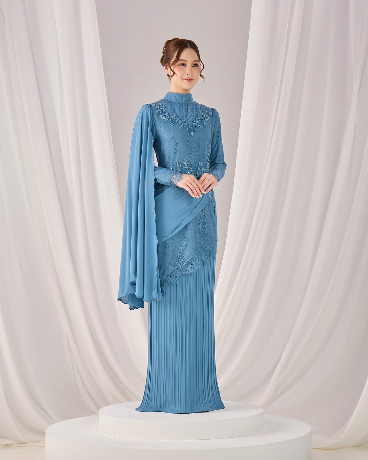 AYSEL KURUNG (DIAMOND TEAL BLUE)