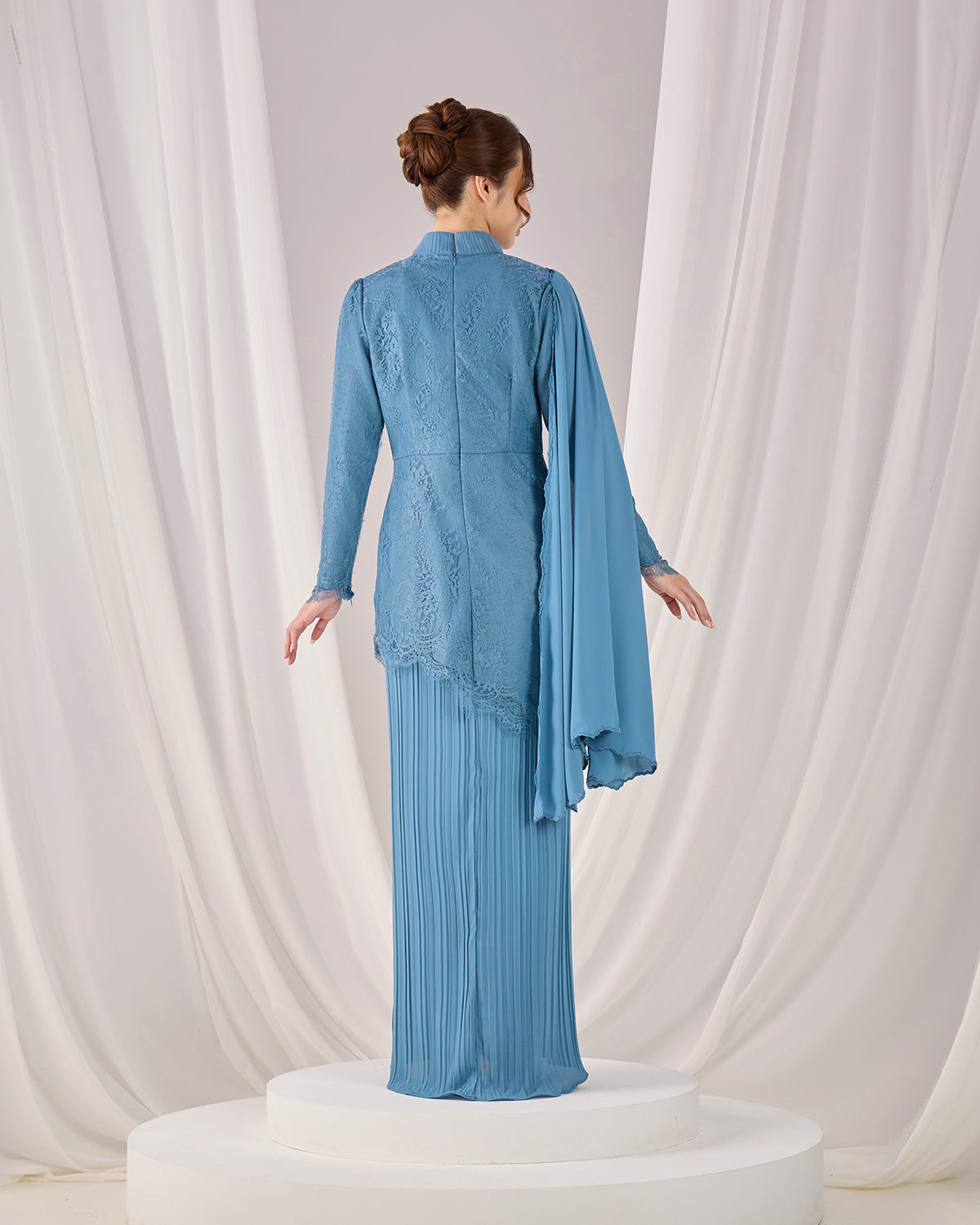 AYSEL KURUNG (DIAMOND TEAL BLUE)