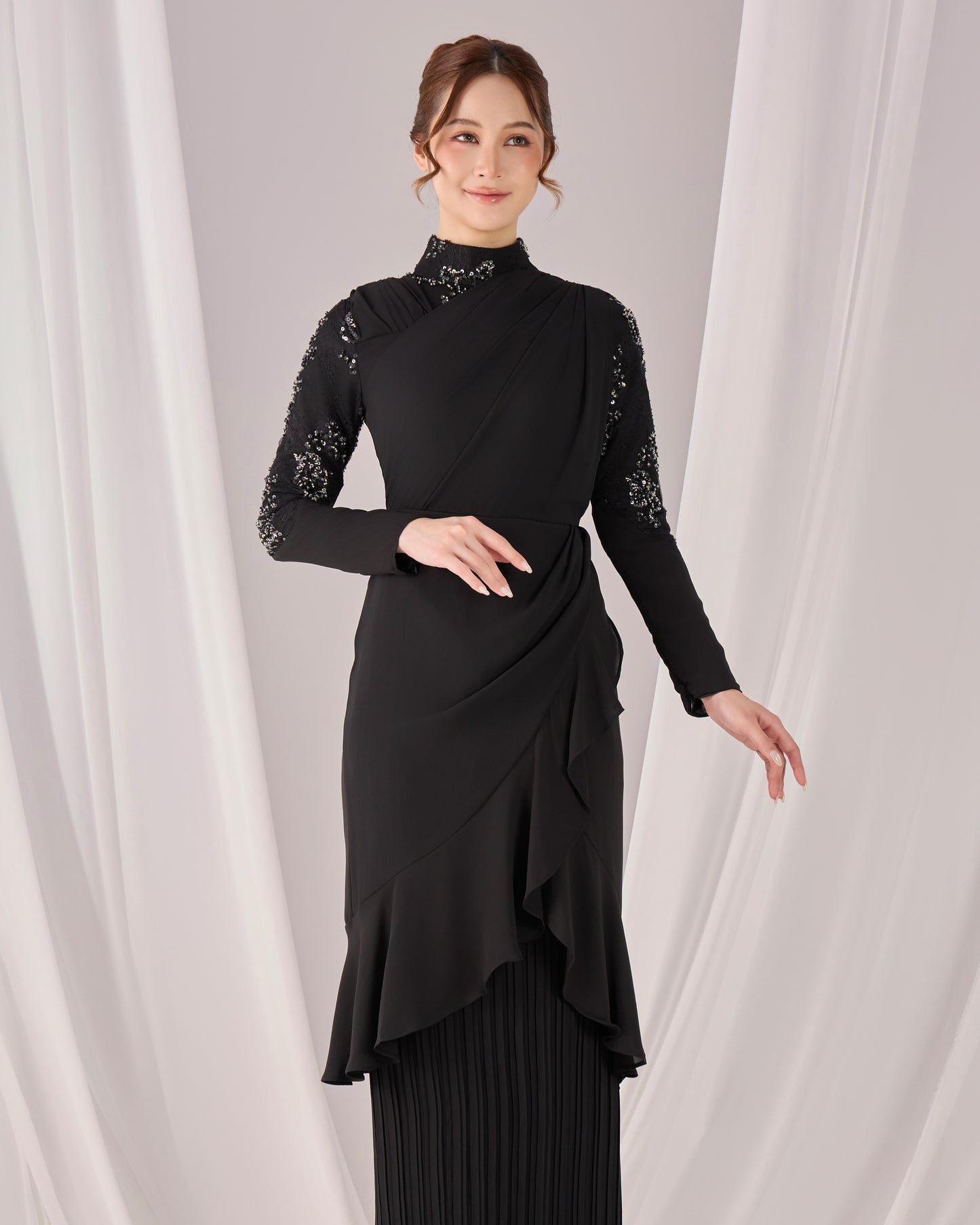 MINOR DEFECT RAELYN DRESS (BLACK)