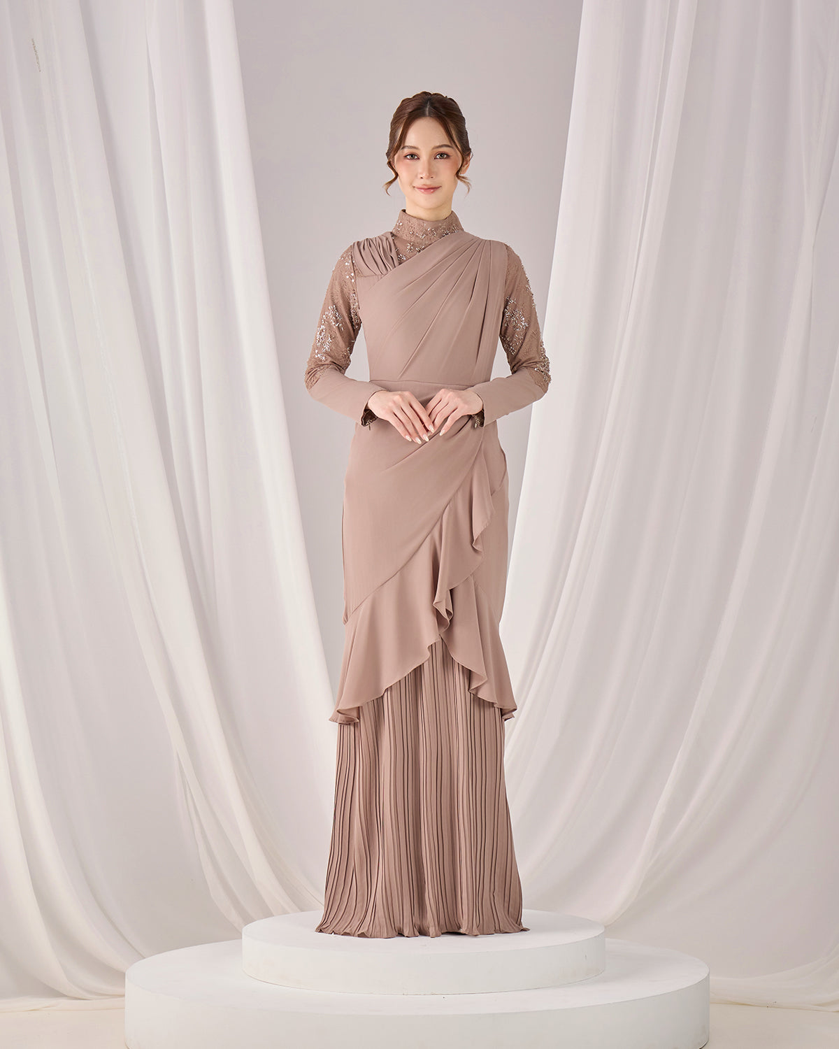 RAELYN DRESS (KHAKI)