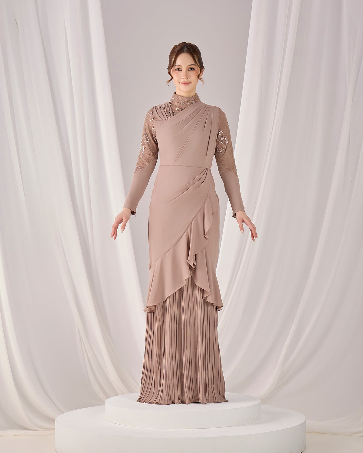 RAELYN DRESS (KHAKI)