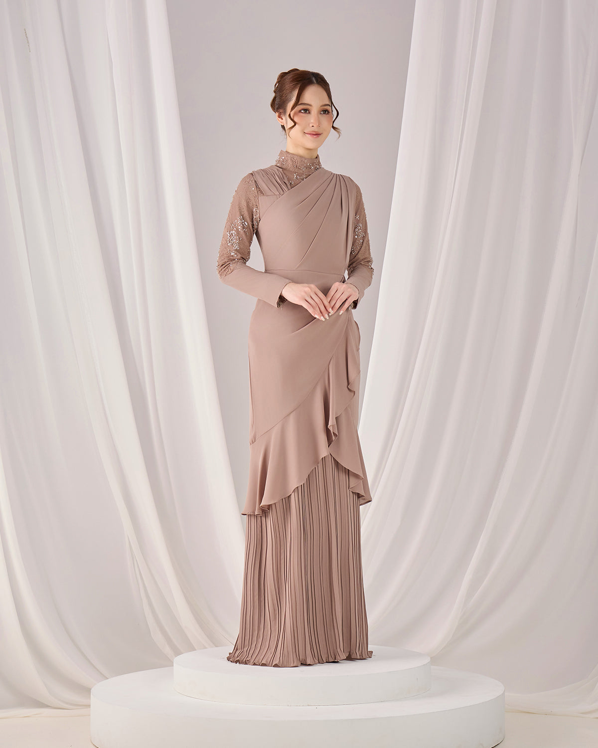 RAELYN DRESS (KHAKI)