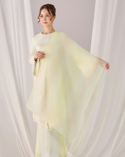 AUDREY KEBAYA (LIGHT YELLOW)