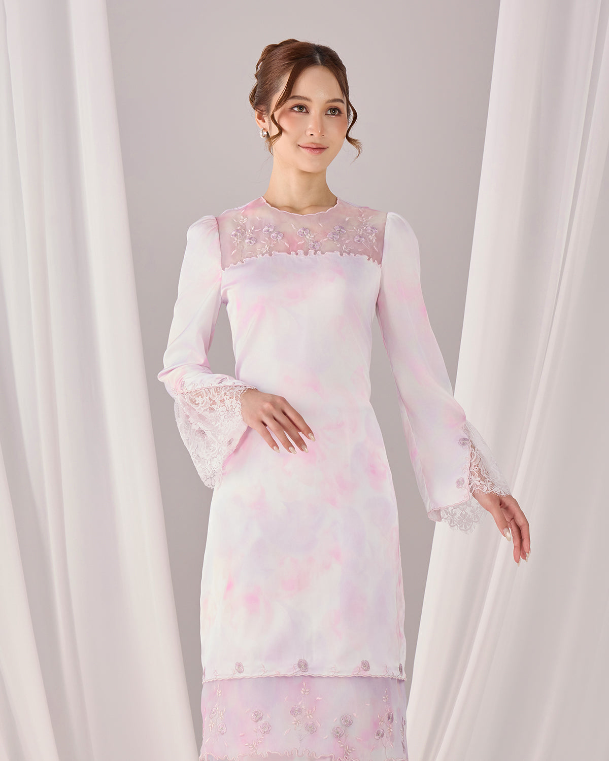 FREESIA KURUNG (PURPLE PINK)