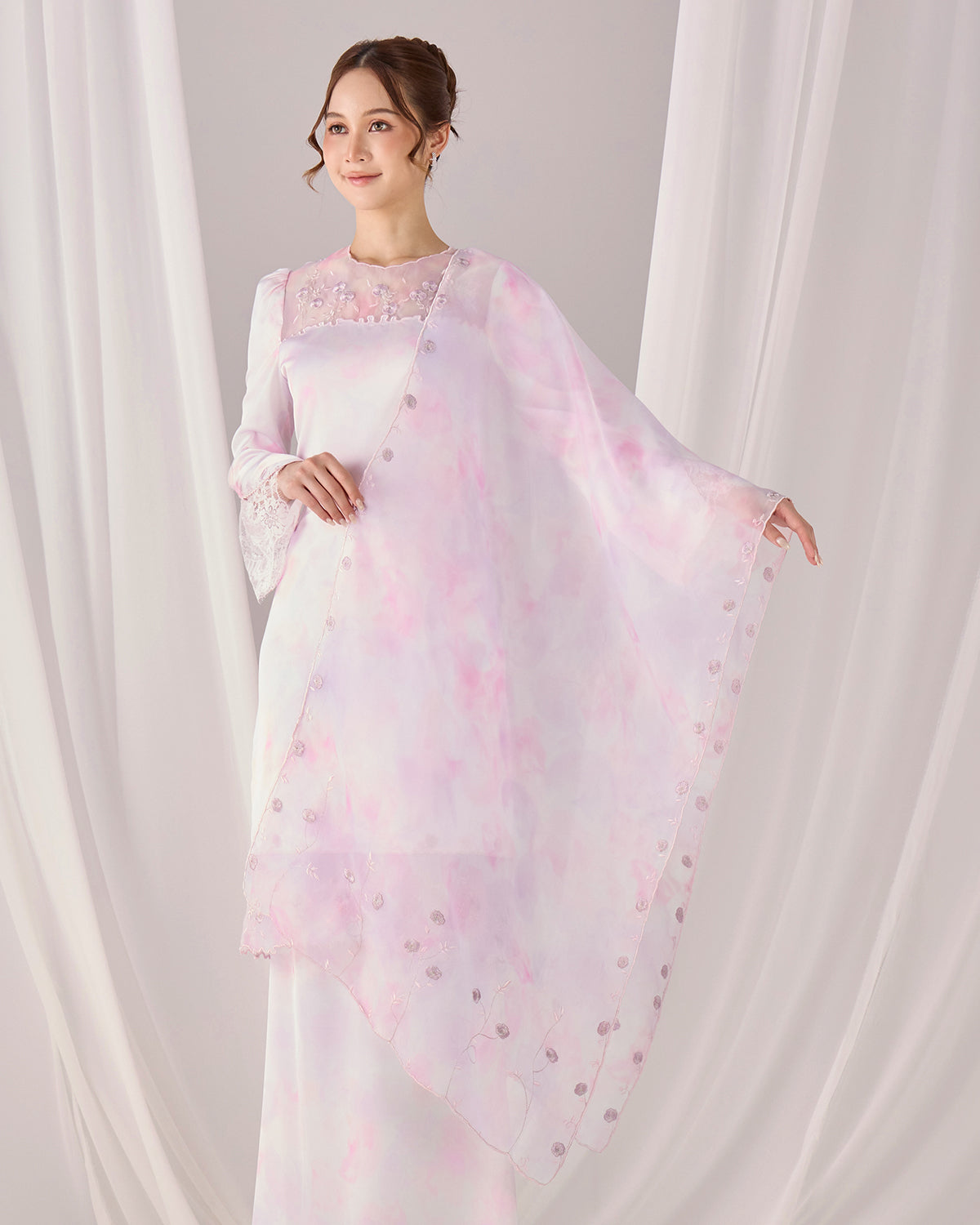 FREESIA KURUNG (PURPLE PINK)