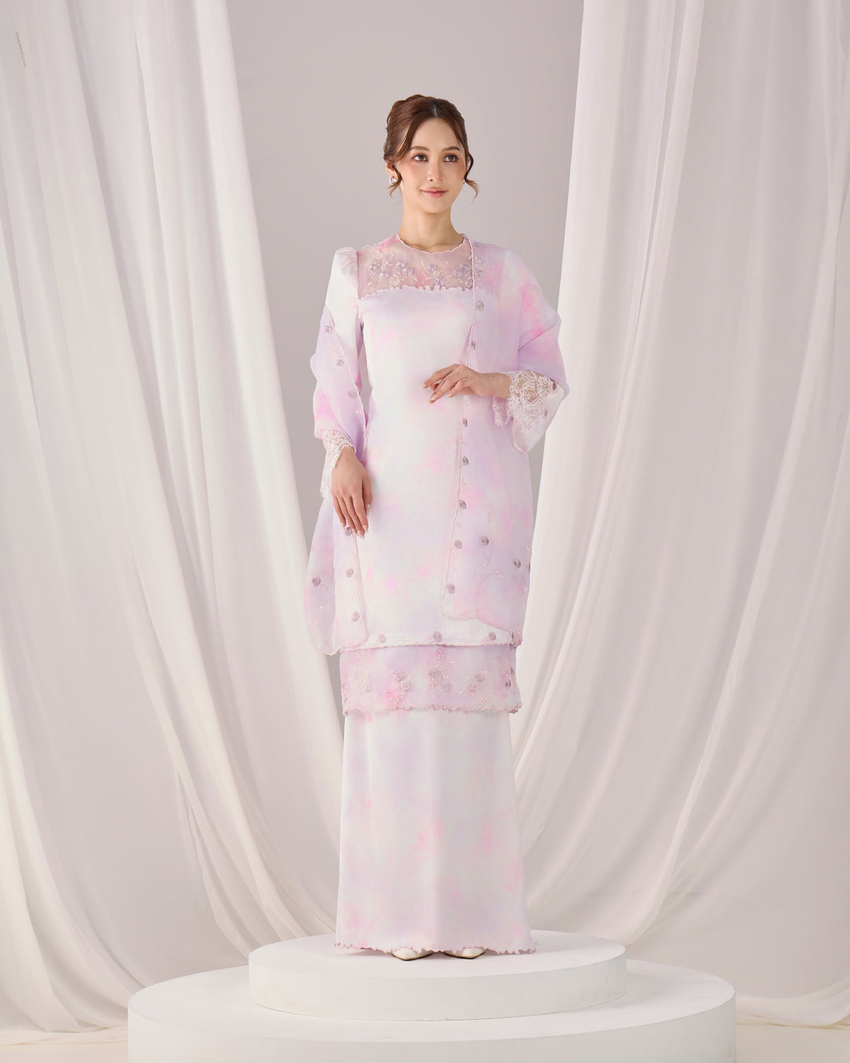 FREESIA KURUNG (PURPLE PINK)