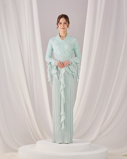 MINOR DEFECT CAYLYN KURUNG (MINT GREEN)