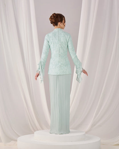 MINOR DEFECT CAYLYN KURUNG (MINT GREEN)