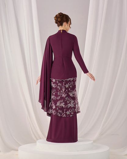 THEA DRESS (PURPLE PLUM)