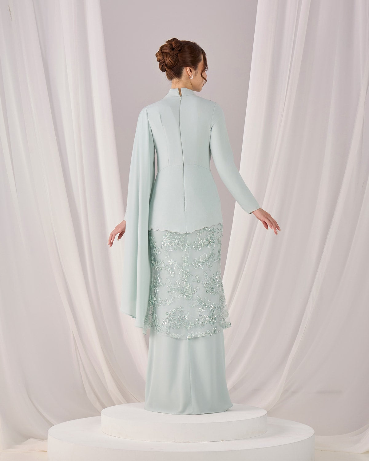 THEA DRESS (MINT GREEN)