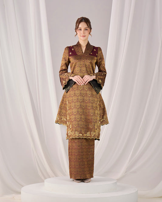 AMANDA KURUNG (BURGUNDY)