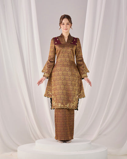 AMANDA KURUNG (BURGUNDY)