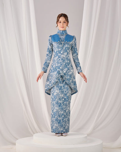 SORAIYA KURUNG (DIAMOND TEAL BLUE)