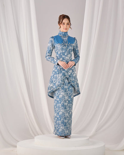 SORAIYA KURUNG (DIAMOND TEAL BLUE)