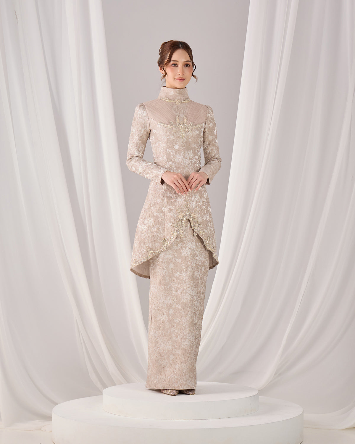 SORAIYA KURUNG (CHAMPAGNE)