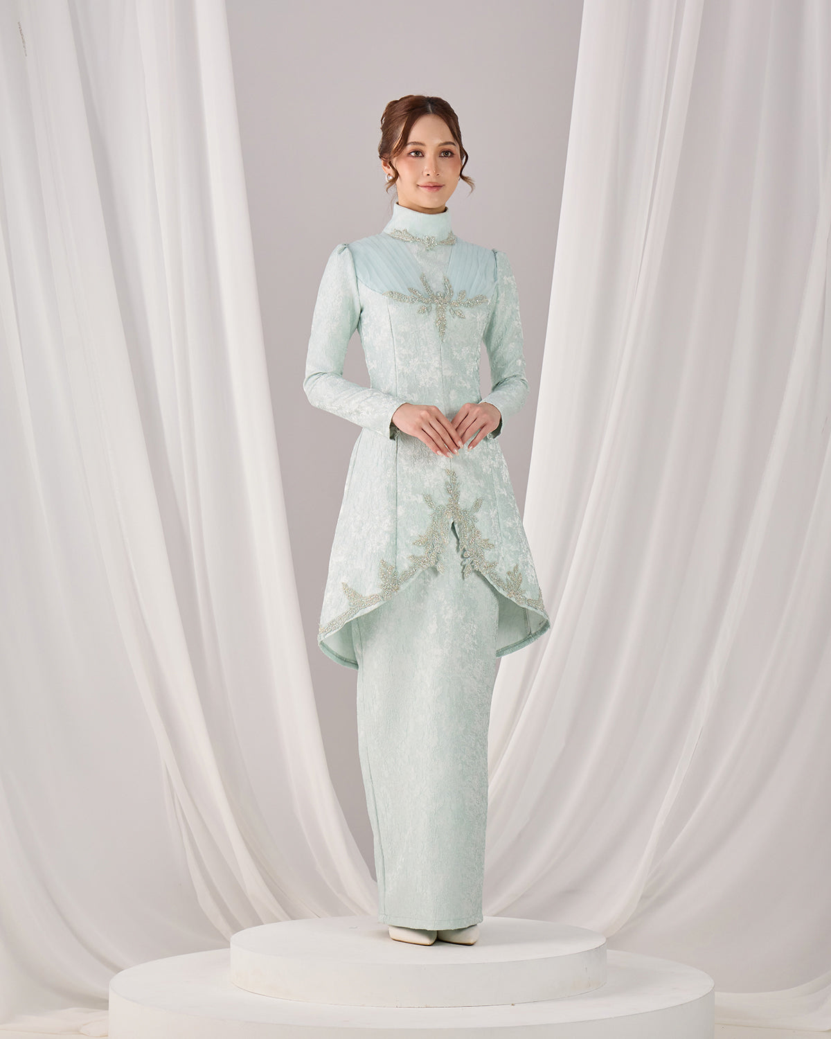 MINOR DEFECT SORAIYA KURUNG (MINT GREEN)