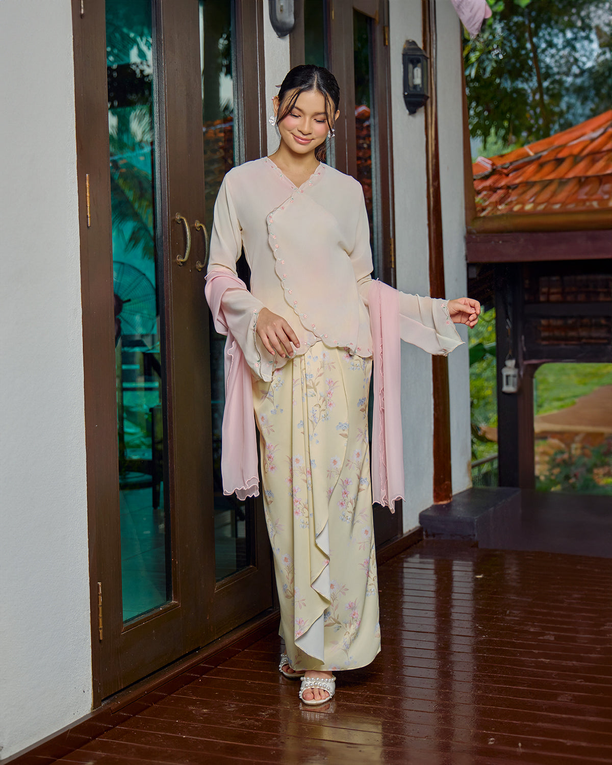 LINEA MINI KURUNG (LIGHT YELLOW)