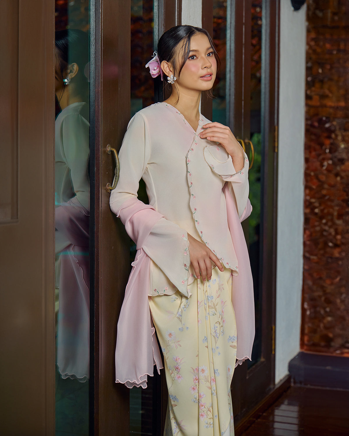 LINEA MINI KURUNG (LIGHT YELLOW)